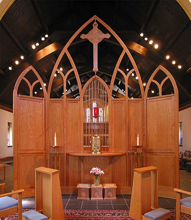 reredos - South River Studio - liturgical furnishings
